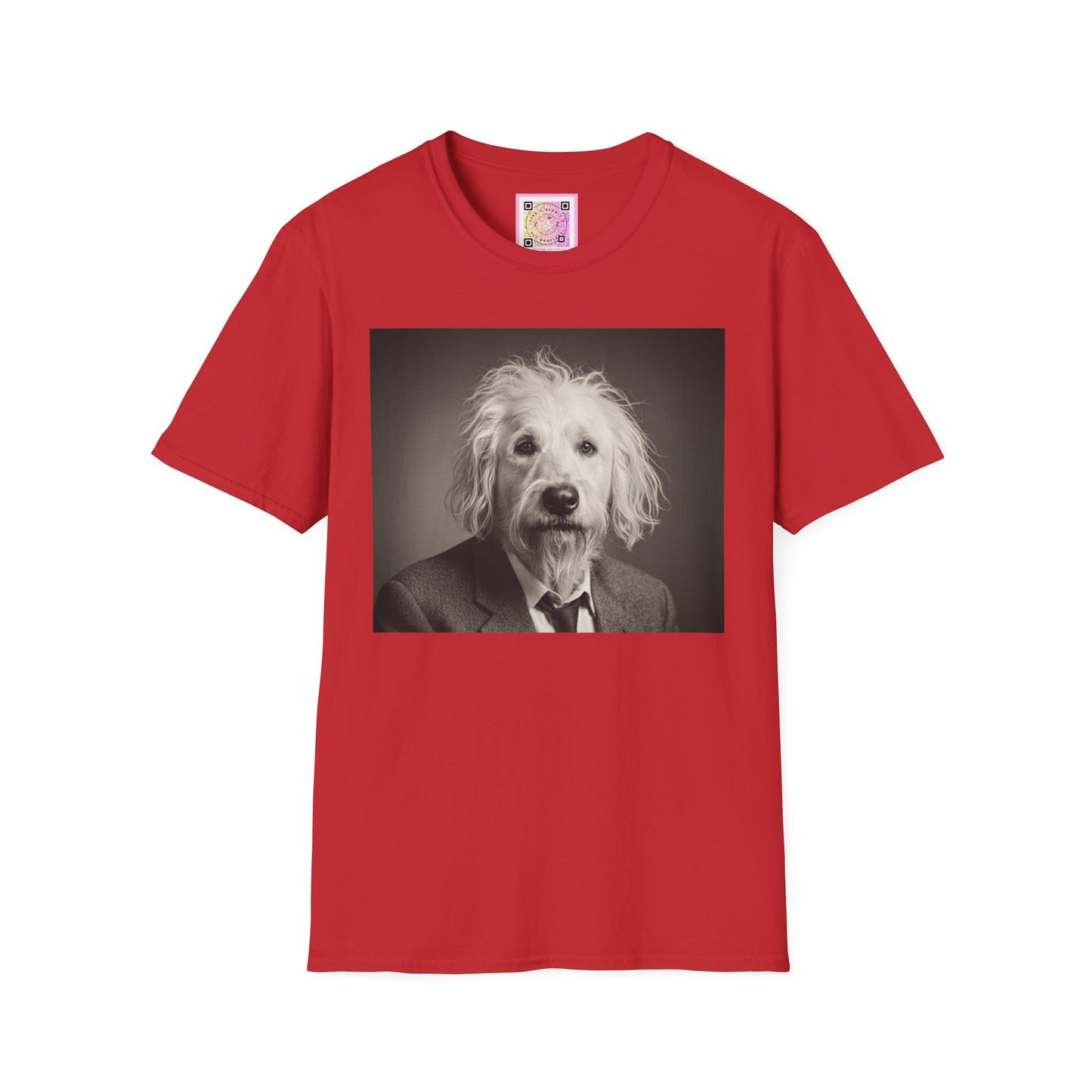 Canine Canvas Collection: Einstein/Sasse Homage Tee Shirt