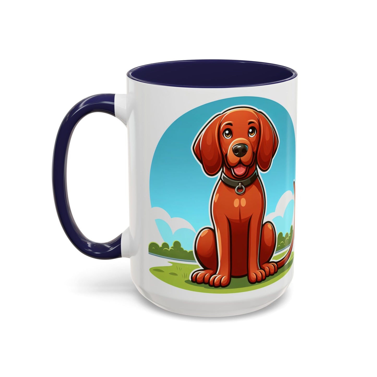 Mug à café Redbone Coonhound - Cadeau idéal pour les amoureux des chiens
