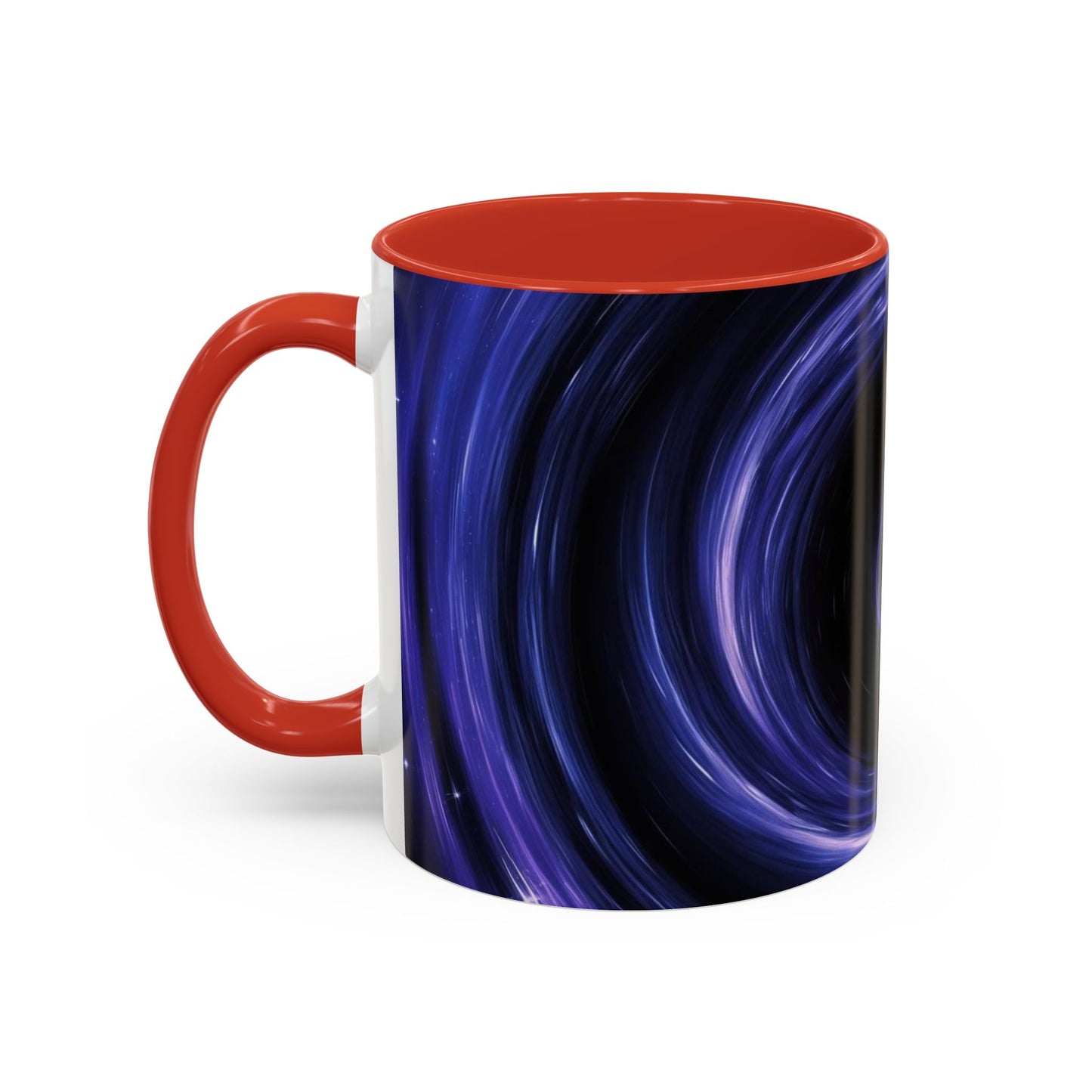 Optical Illusion Accent Mug – Ceramic Coffee Cup