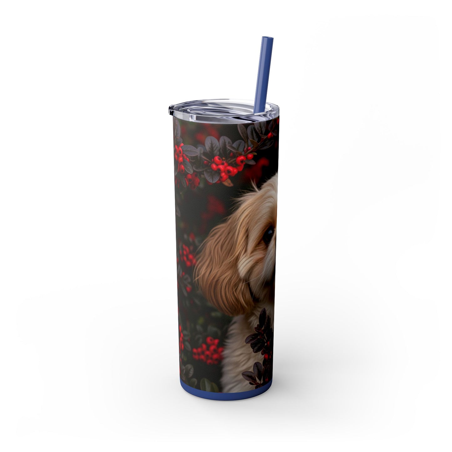 Pekapoo Tumbler with Straw, 20oz