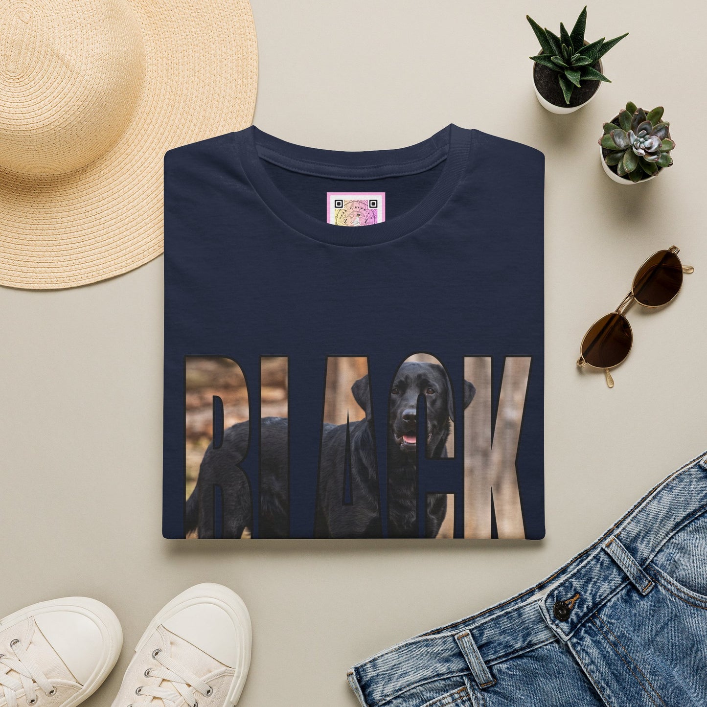 Black Labrador Retriever Tee Shirt
