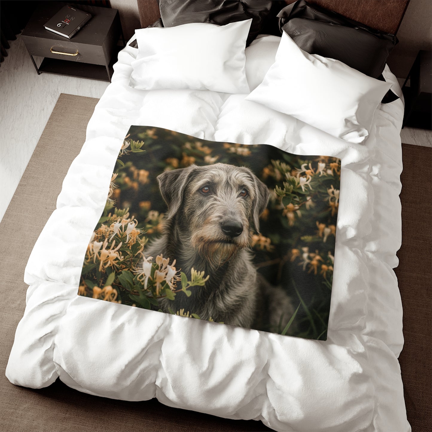 Otterhound Sweatshirt Blanket