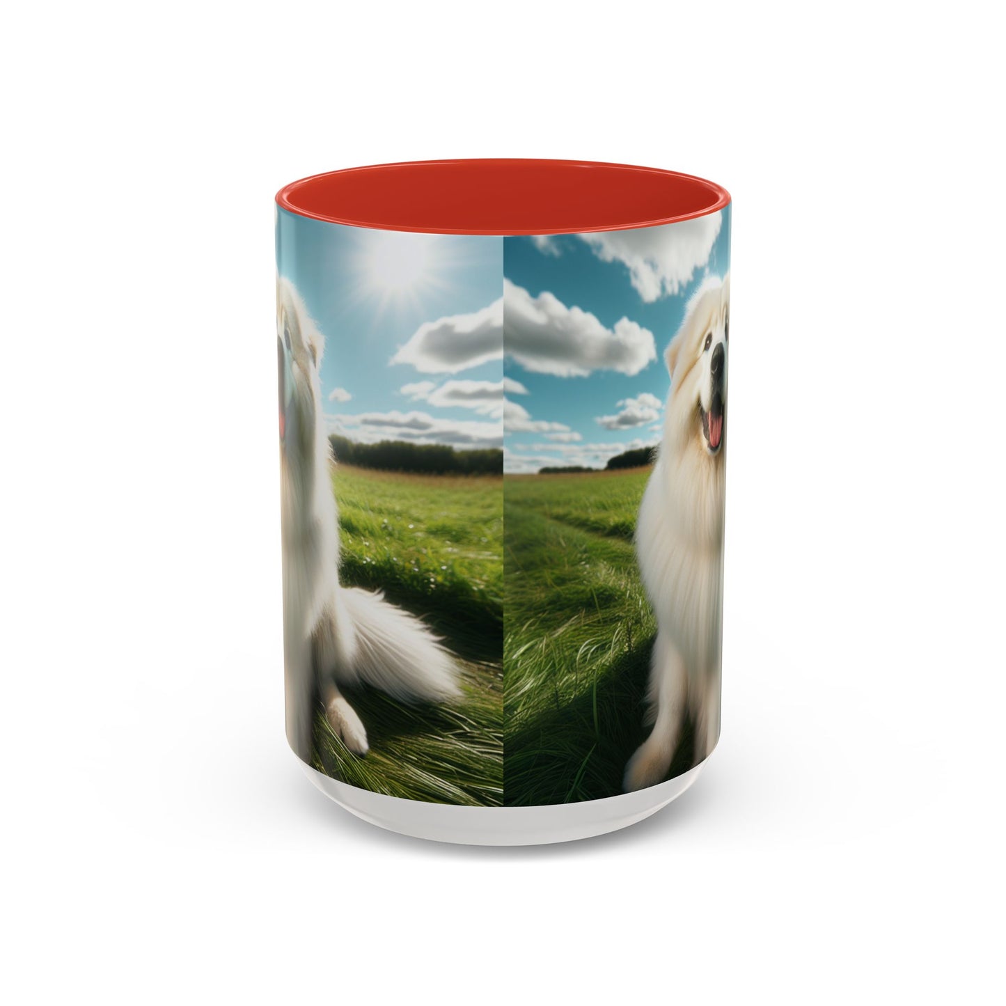 Mug à café à motif de berger de Maremme - Le cadeau idéal pour les amoureux des chiens
