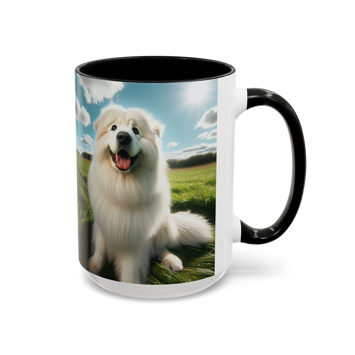 Mug à café à motif de berger de Maremme - Le cadeau idéal pour les amoureux des chiens