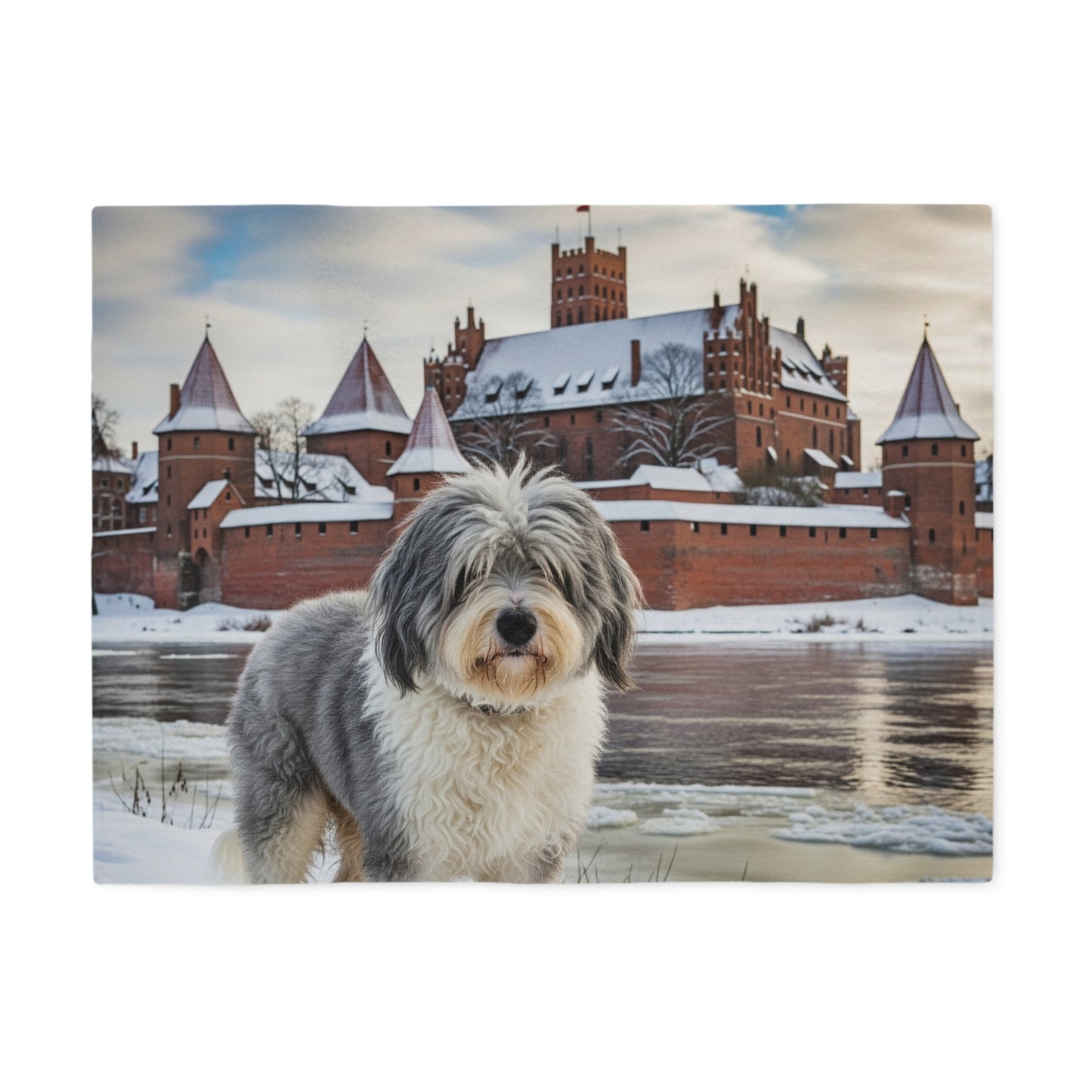 Polish Lowland Sheepdog Blanket