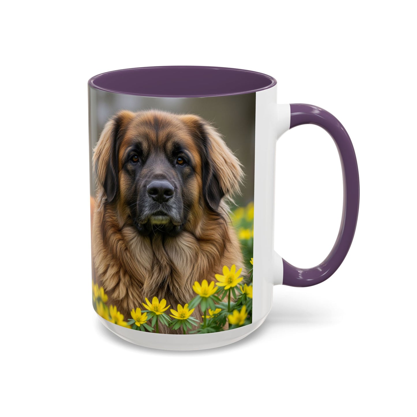 Taza con detalles de Leonberger: el regalo perfecto para los amantes de los perros