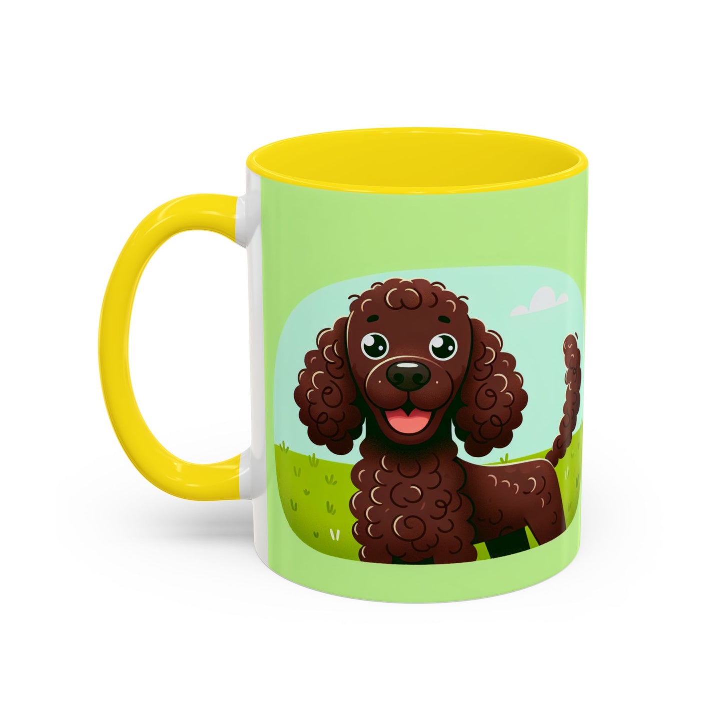 Irish Water Spaniel Accent Coffee Mug - Perfect Gift for Dog Lovers