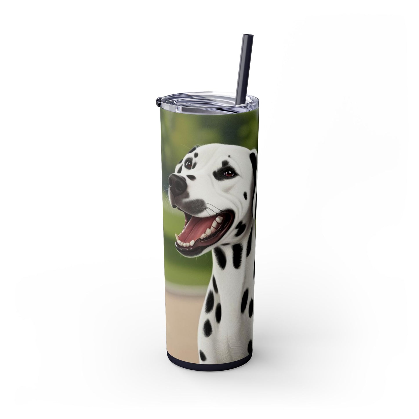 Skinny Tumbler with Straw – 20 oz Stainless Steel Cup