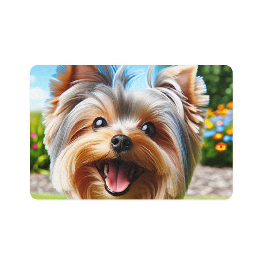 Pet Food Mat (12x18) - Australian Silky Terrier