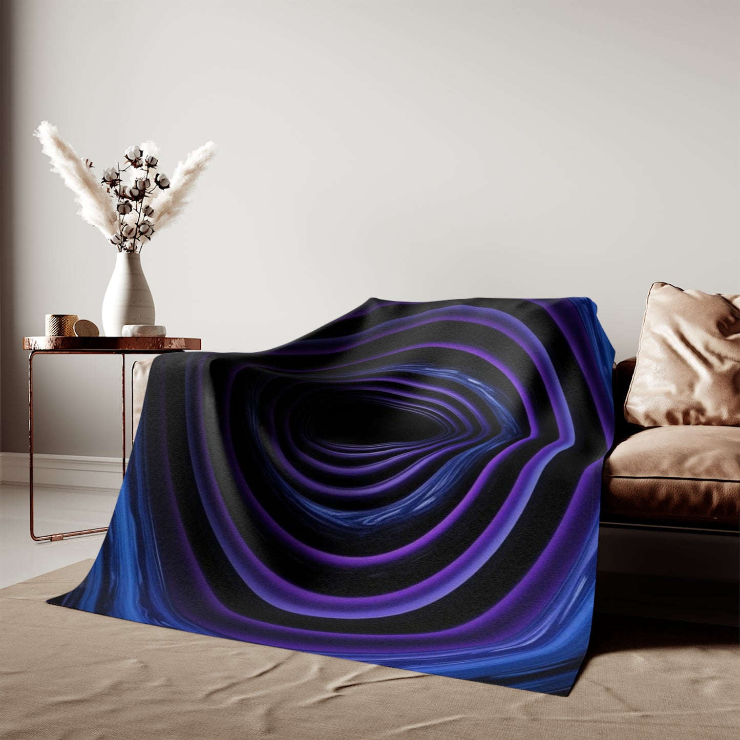 Optical Illusion Sweatshirt Blanket