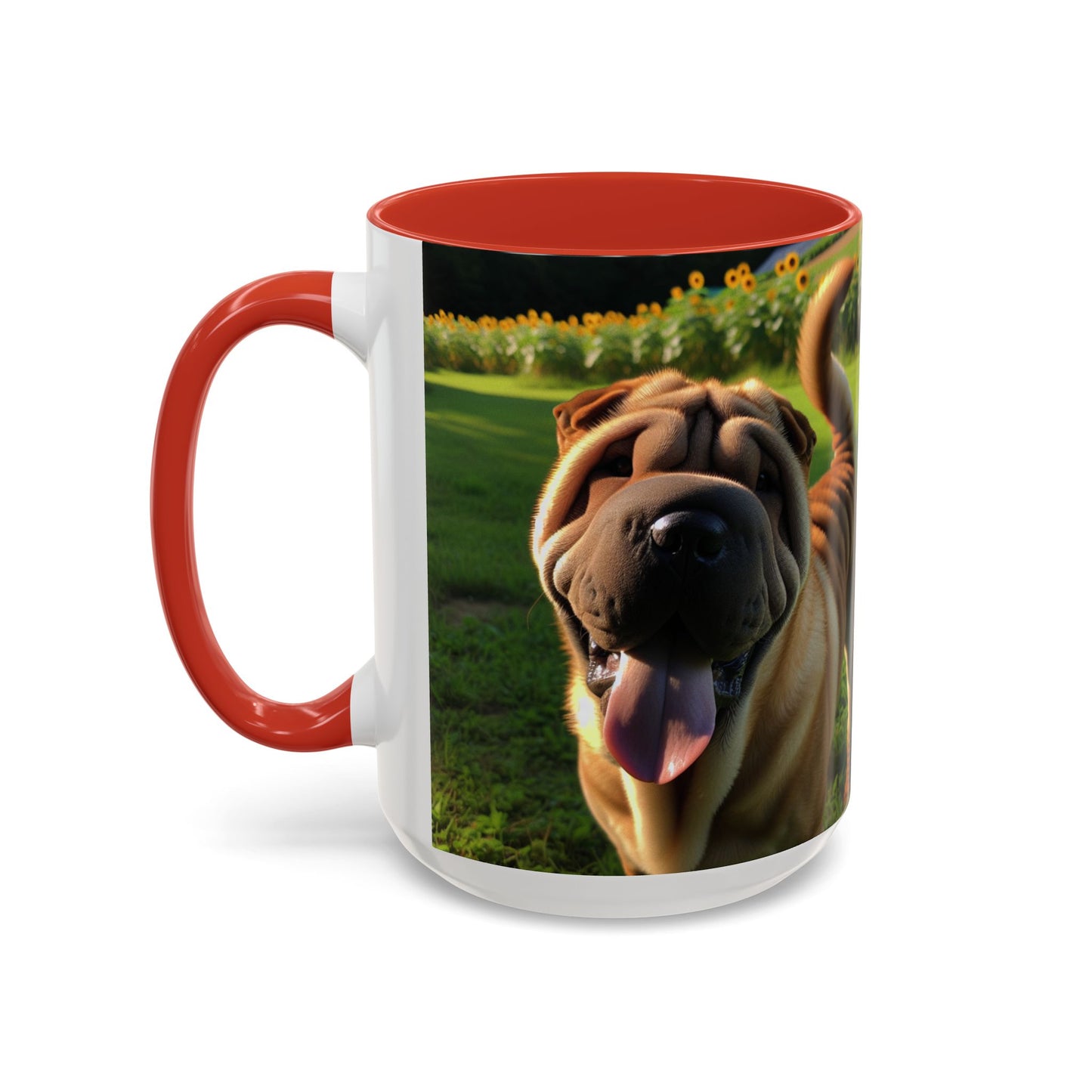 Shar-Pei Accent Coffee Mug - Perfect Gift for Dog Lovers