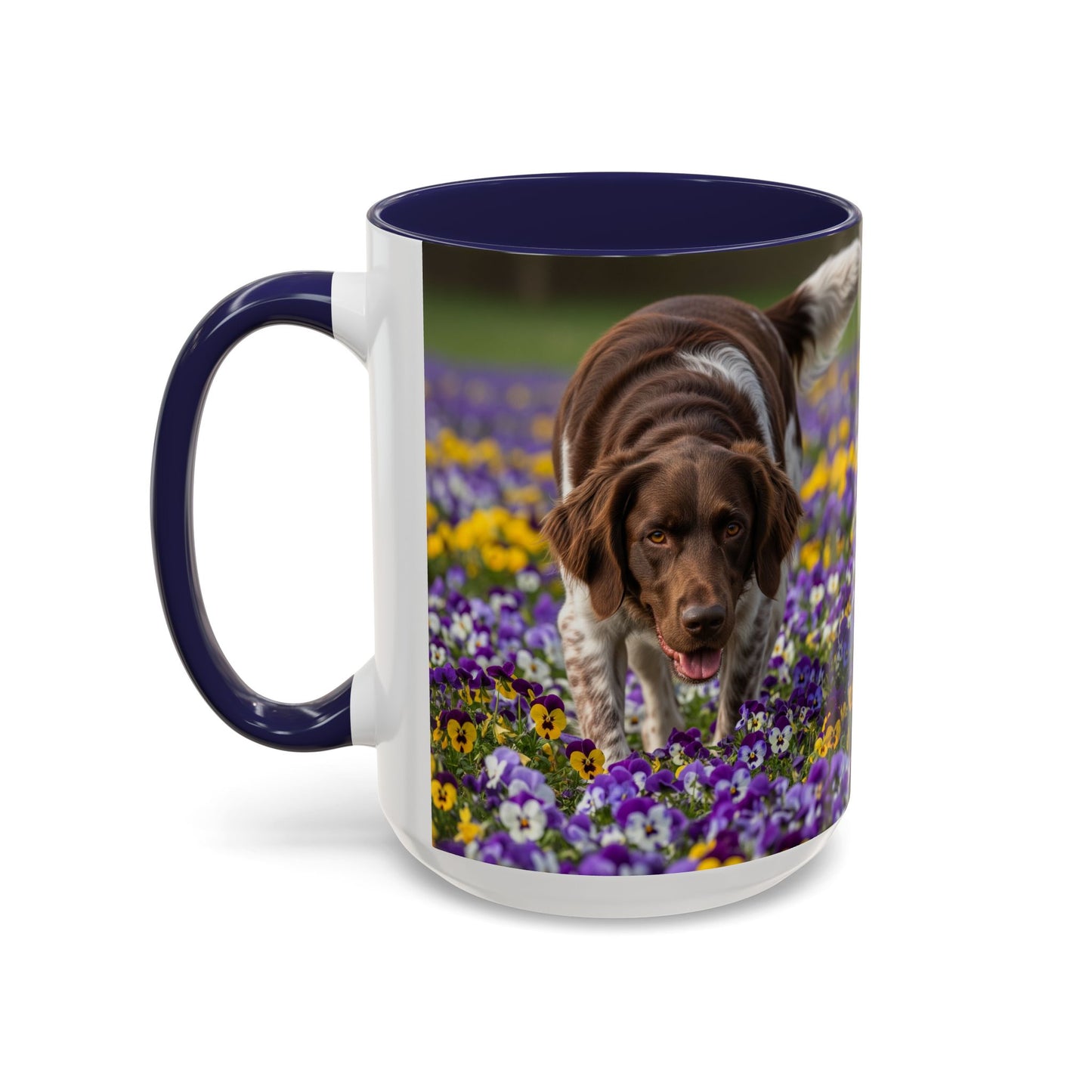 Taza grande con detalles de Munsterlander: el regalo perfecto para los amantes de los perros
