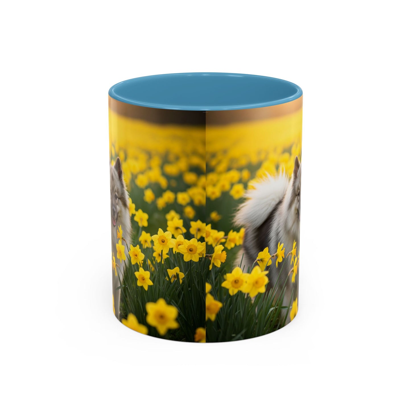 Taza con detalles de Keeshond: el regalo perfecto para los amantes de los perros