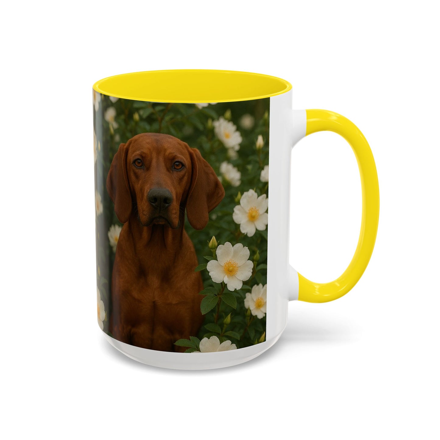 Taza de café con diseño de Redbone Coonhound: el regalo perfecto para los amantes de los perros.