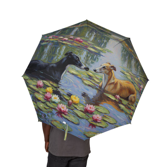 Greyhound Semi-Automatic Foldable Umbrella