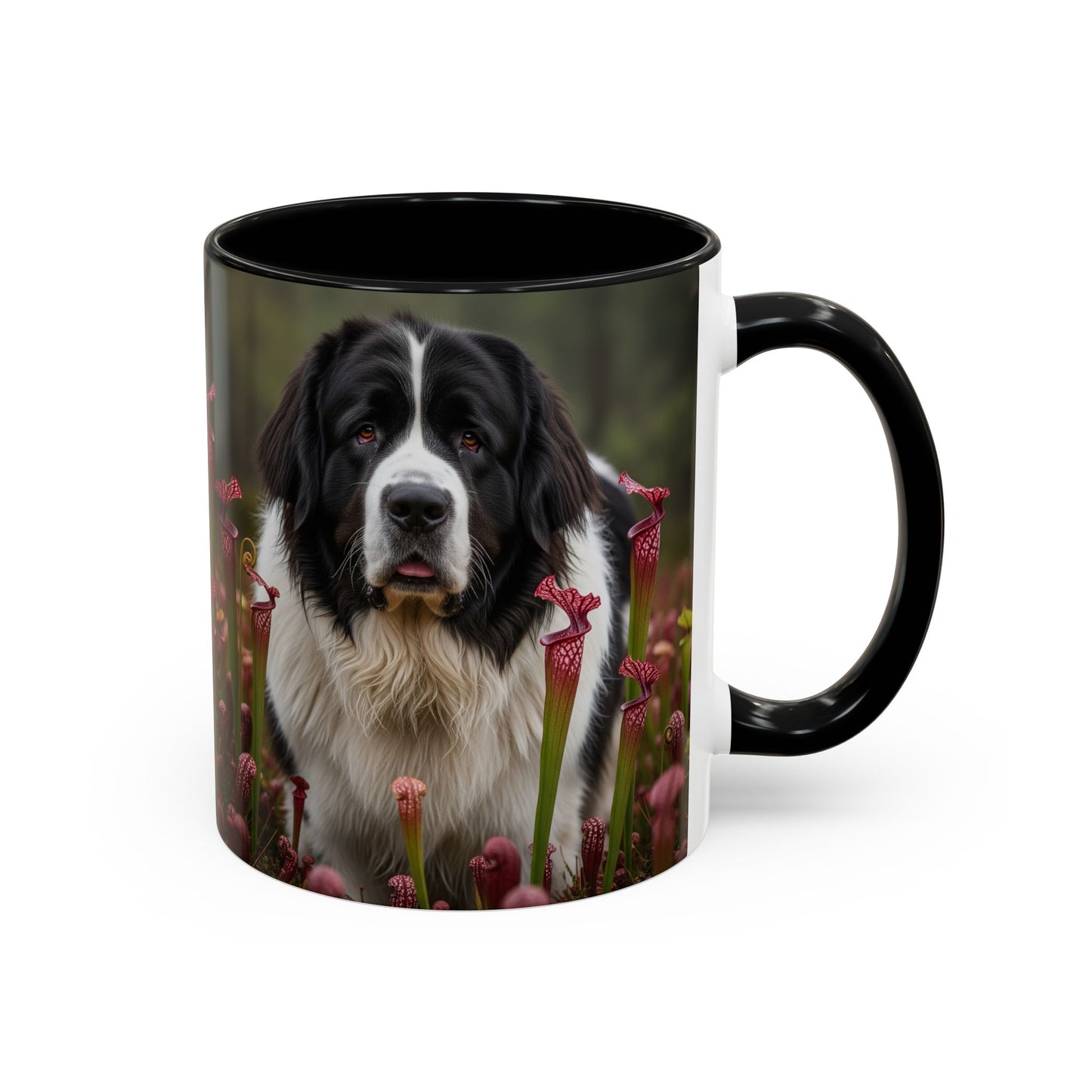 Taza de café con detalles de Landseer: el regalo perfecto para los amantes de los perros