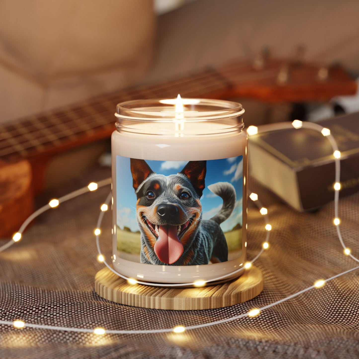 Australian Stumpy Tail Cattle Dog- Scented Soy Candle, 9oz