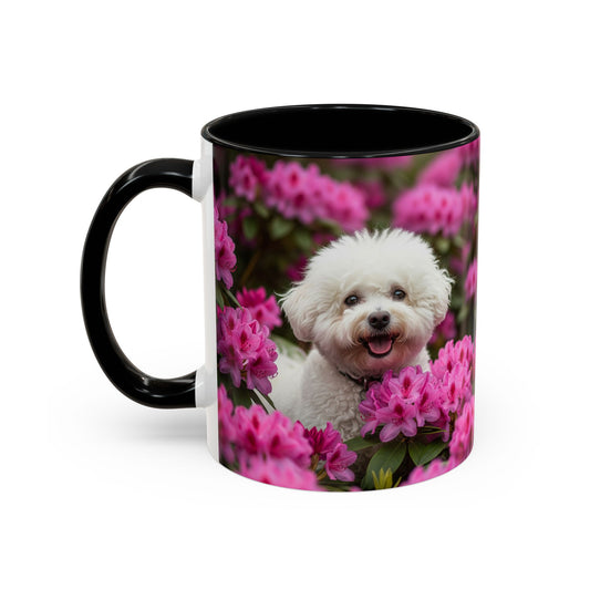 ! Bichon Frise Accent Mug – Ceramic Coffee Cup