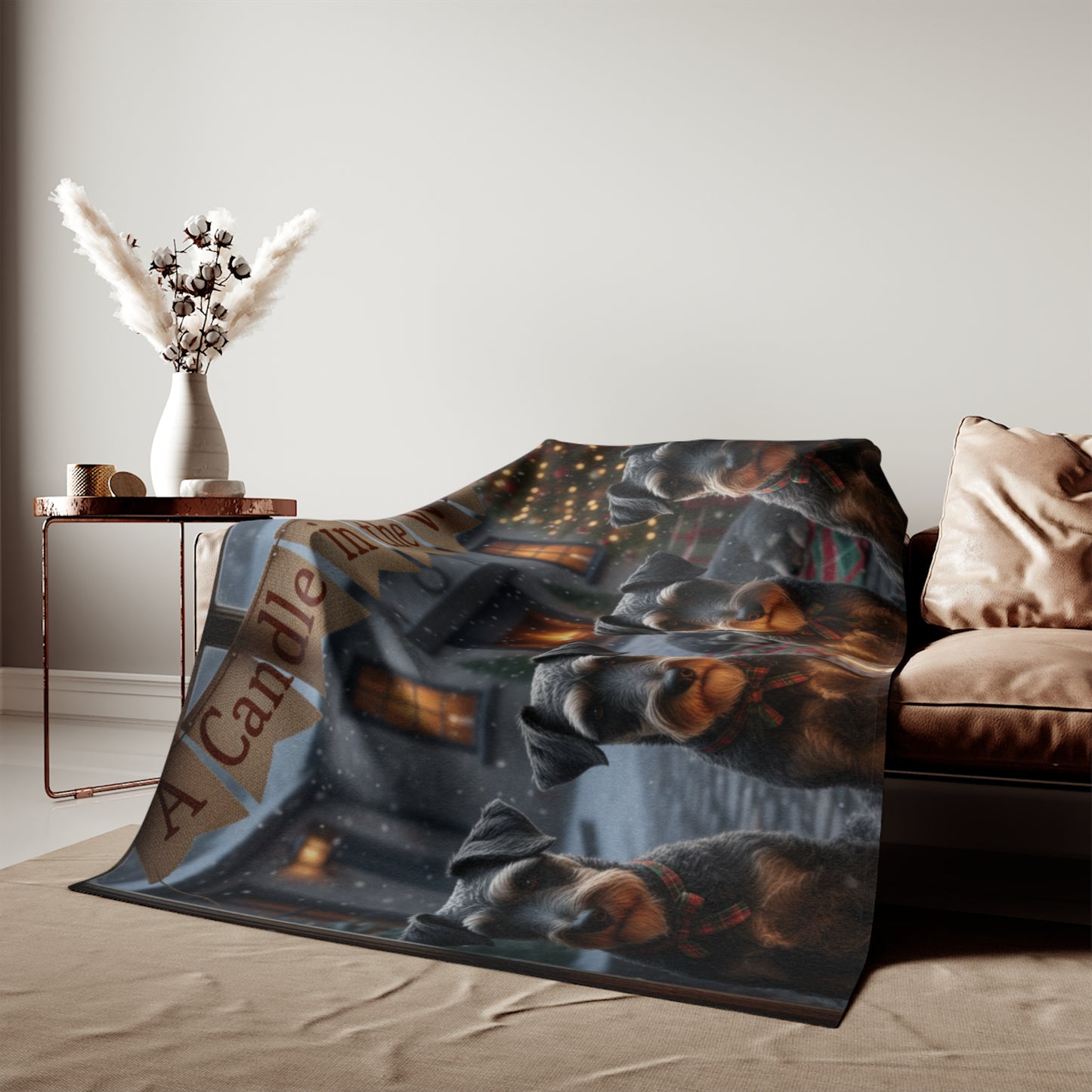 Kerry Blue Terrier Blanket