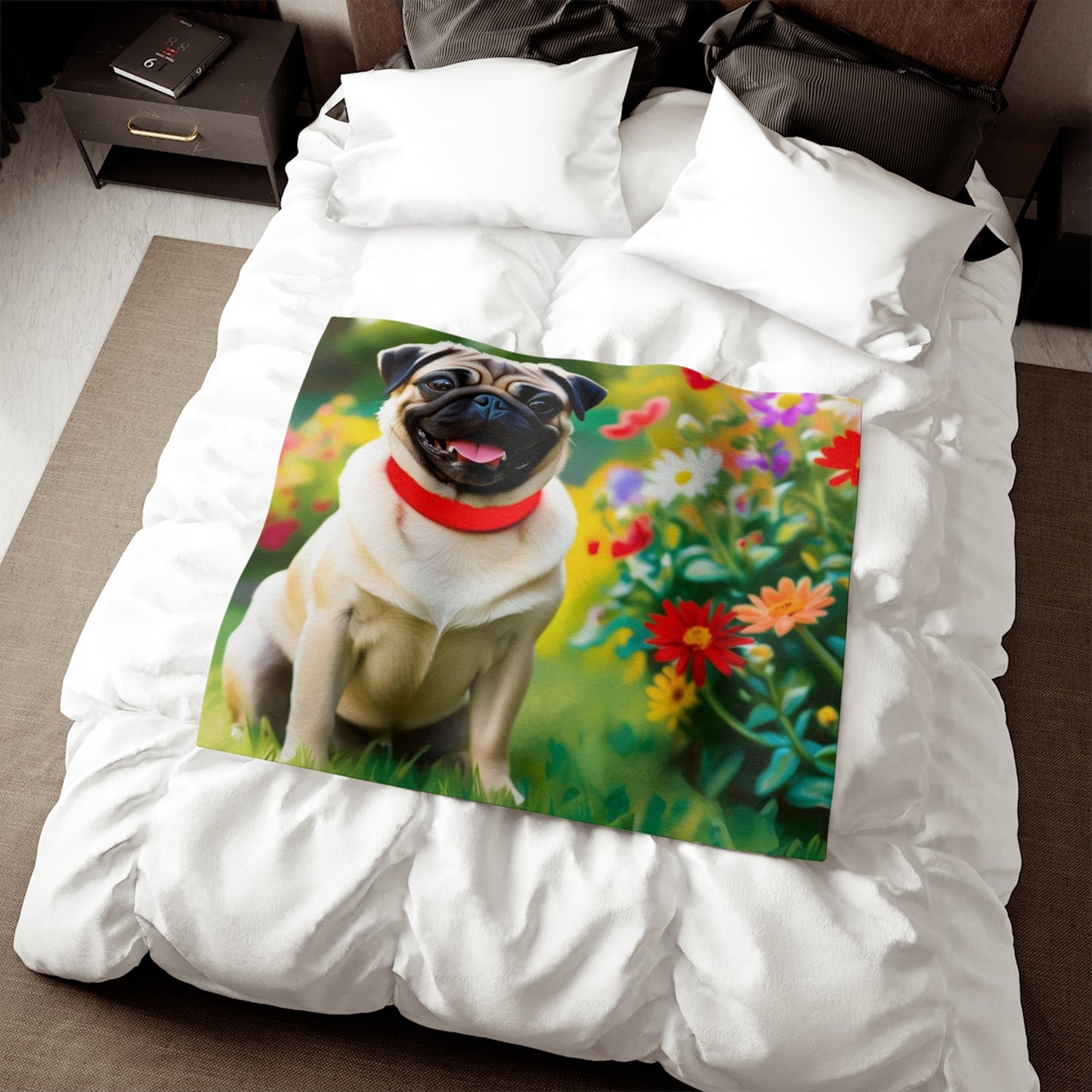 Sweatshirt Blanket – Plush Fleece Throw, 2 Size Options