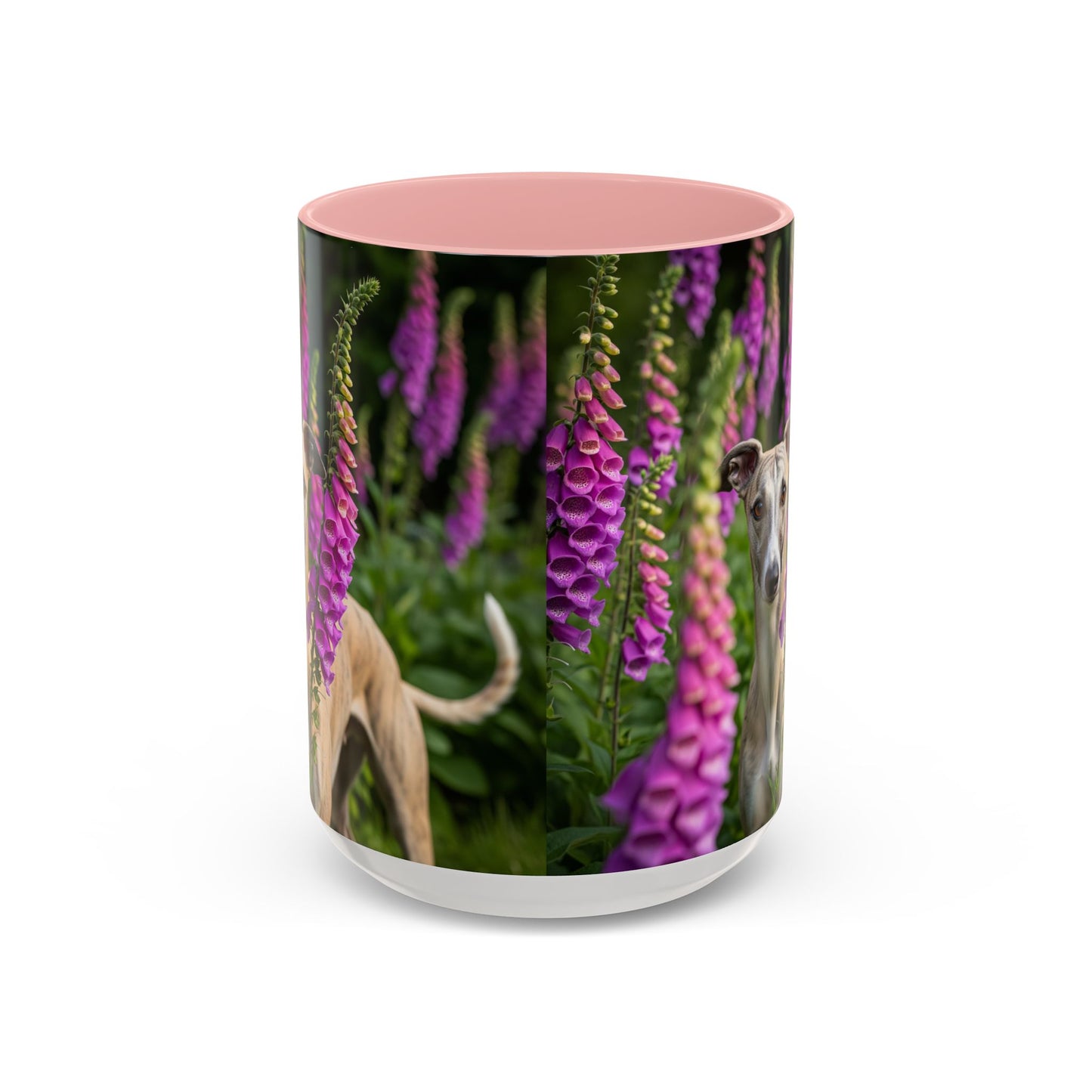 Whippet Accent Coffee Mug - Perfect Gift for Dog Lovers