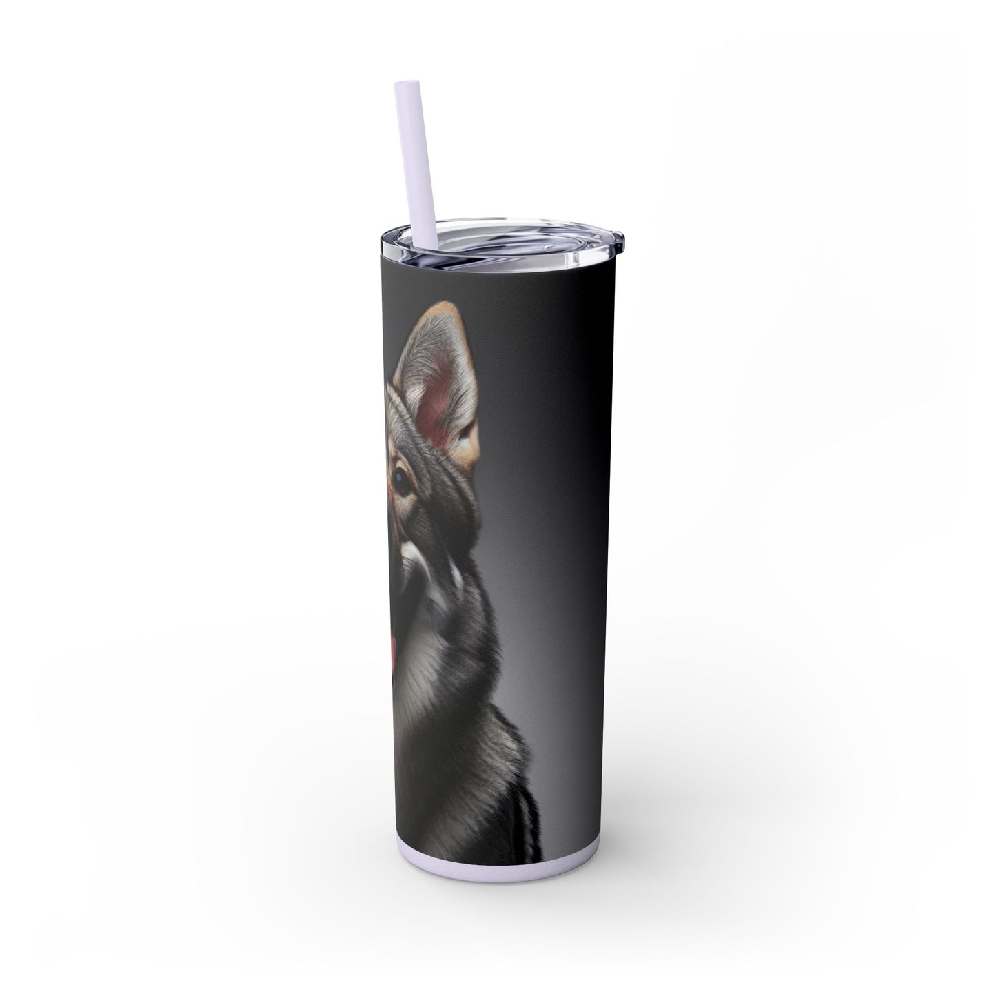 Gobelet isotherme tchécoslovaque Vlcak avec paille, 59 cl