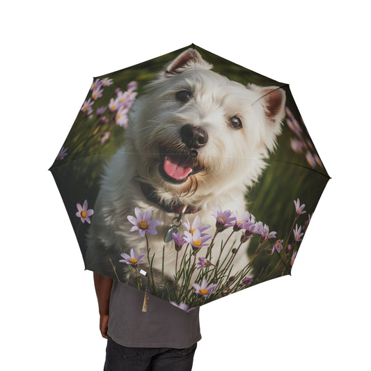 Westiepoo Semi-Automatic Foldable Umbrella