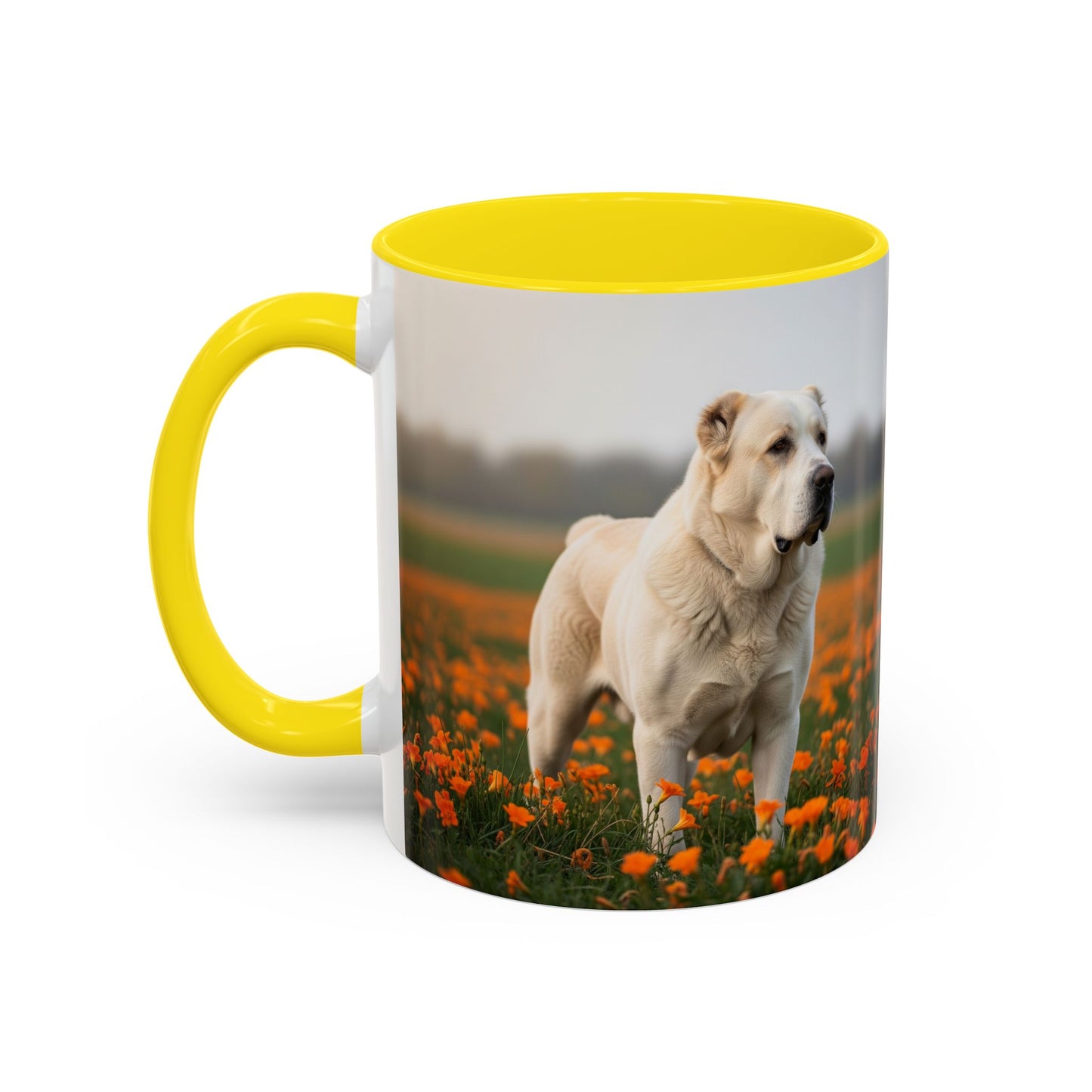 Central Asian Shepherd Dog Accent Coffee Mug - Perfect Gift for Dog Lovers