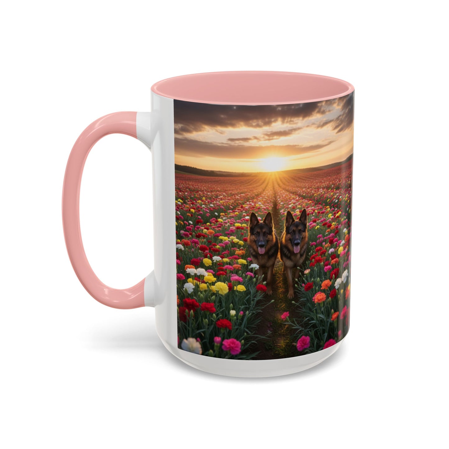 Taza de café con detalles de pastor alemán: el regalo perfecto para los amantes de los perros