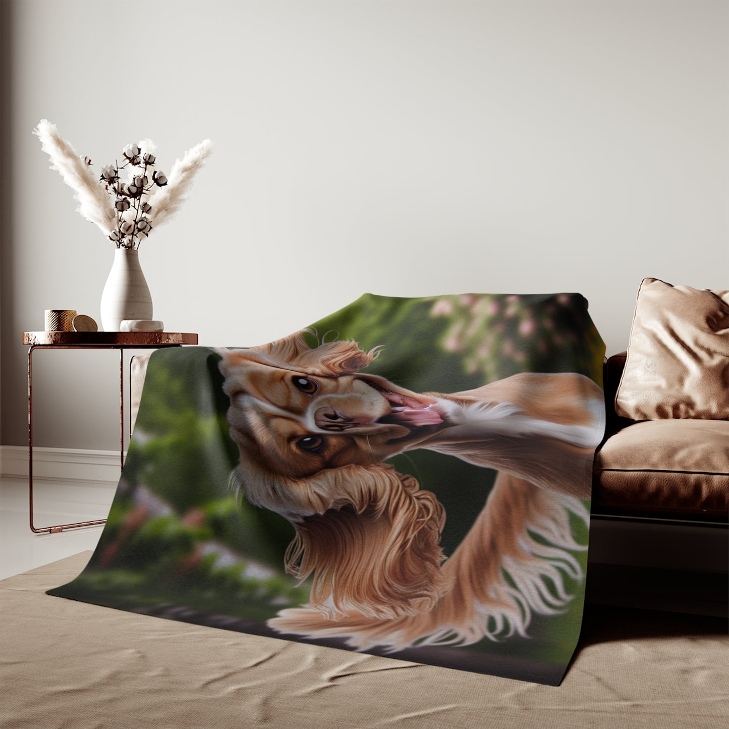 Cockabull Sweatshirt Blanket