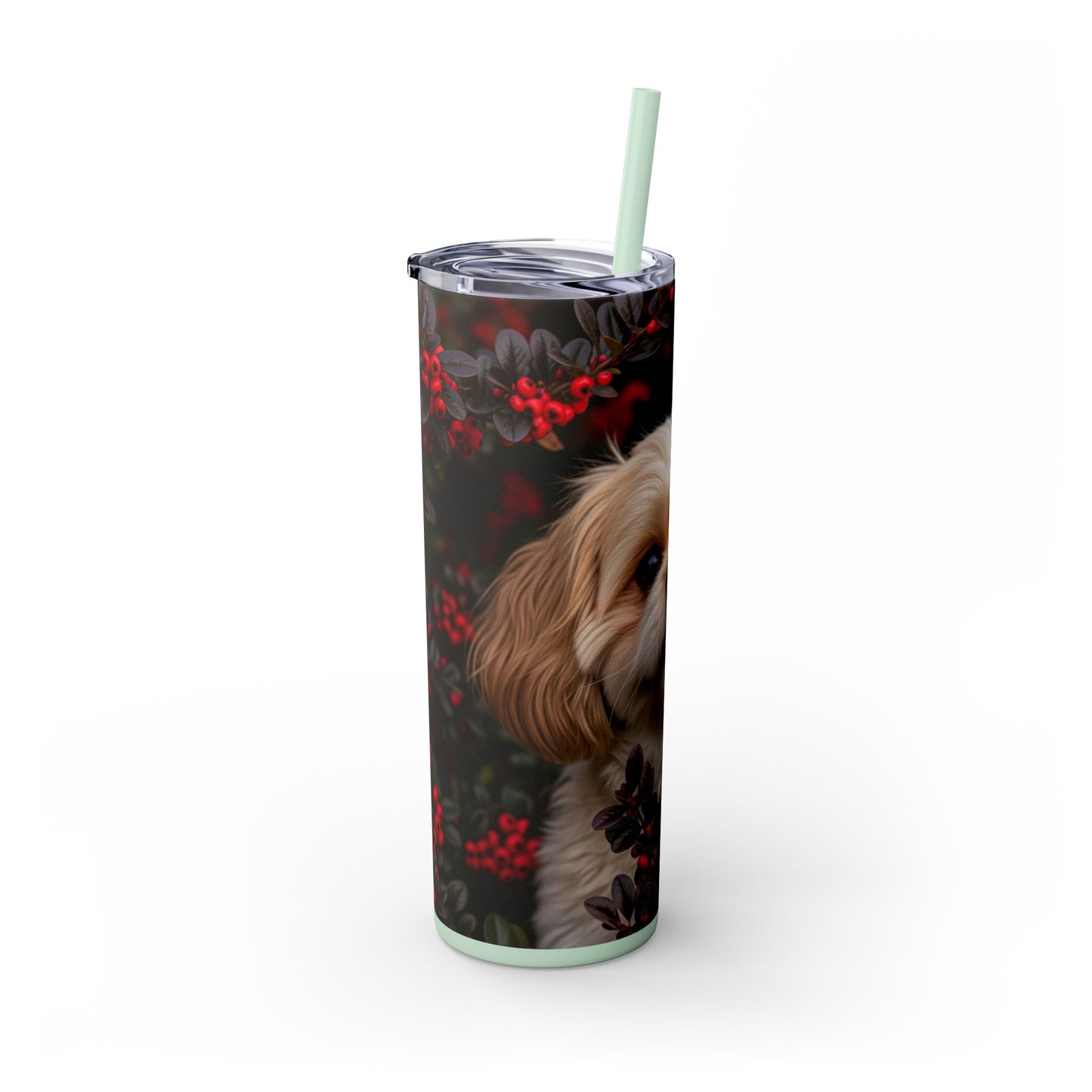 Pekapoo Tumbler with Straw, 20oz