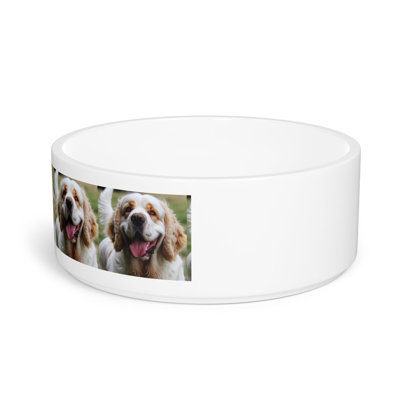 Clumber Spaniel Pet Bowl