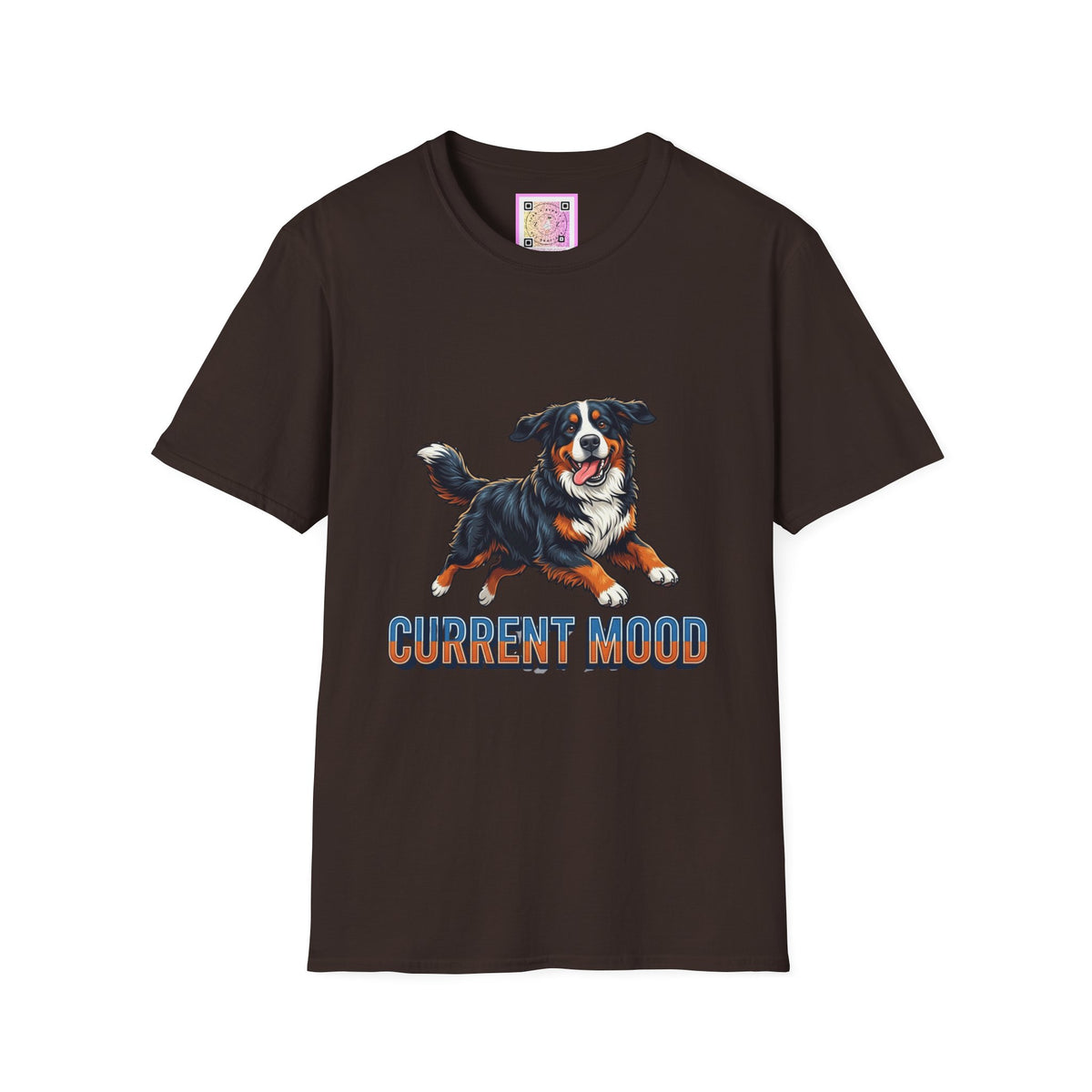 Bernese Mountain Dog Current Mood Tee Shirt