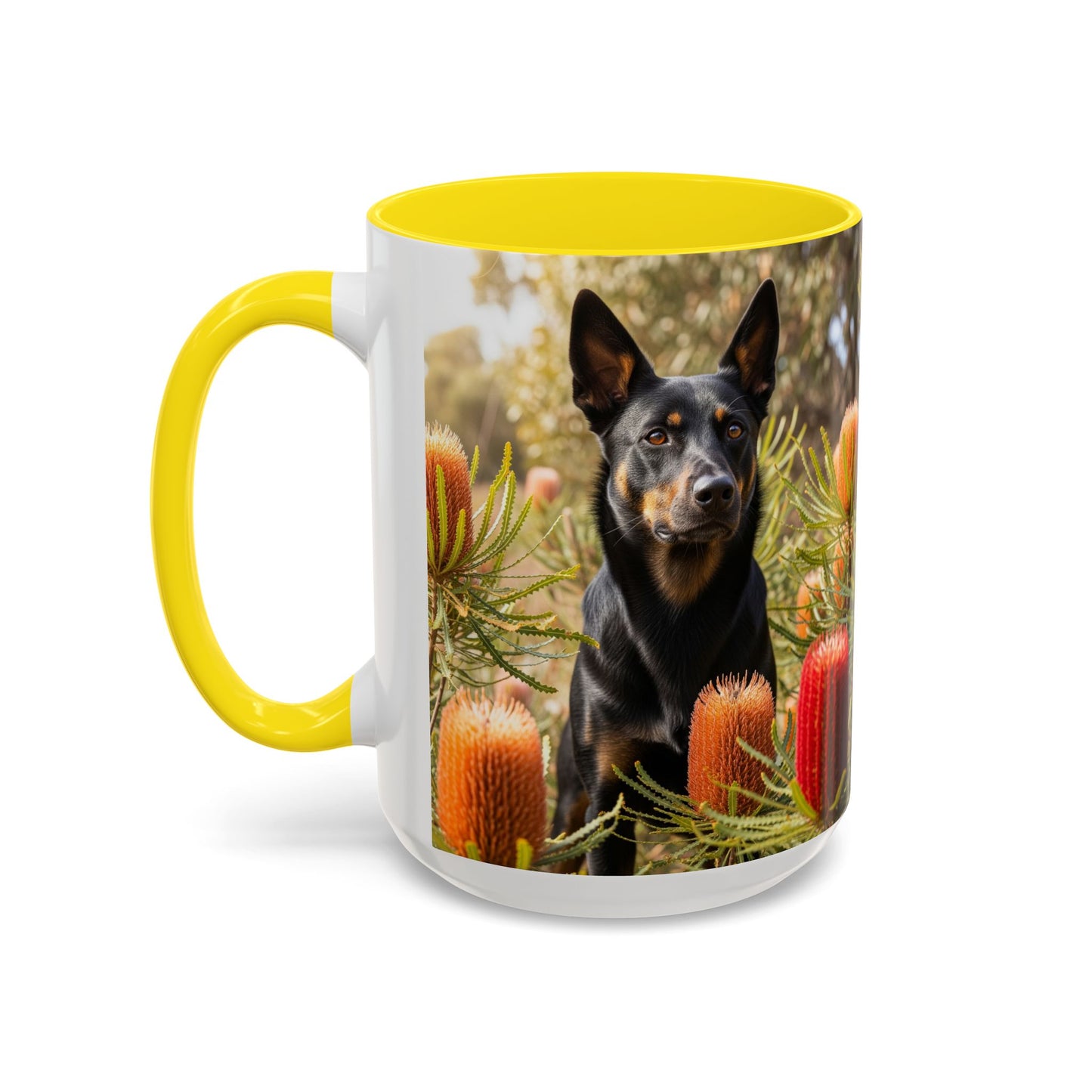 Working Kelpie Accent Coffee Mug - Perfect Gift for Dog Lovers