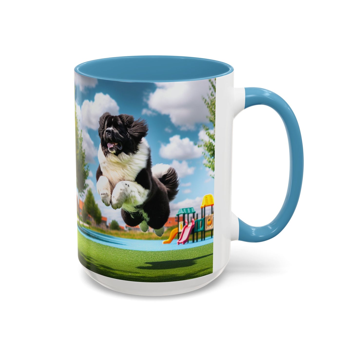 Taza de café con acento Landseer: el regalo perfecto para los amantes de los perros