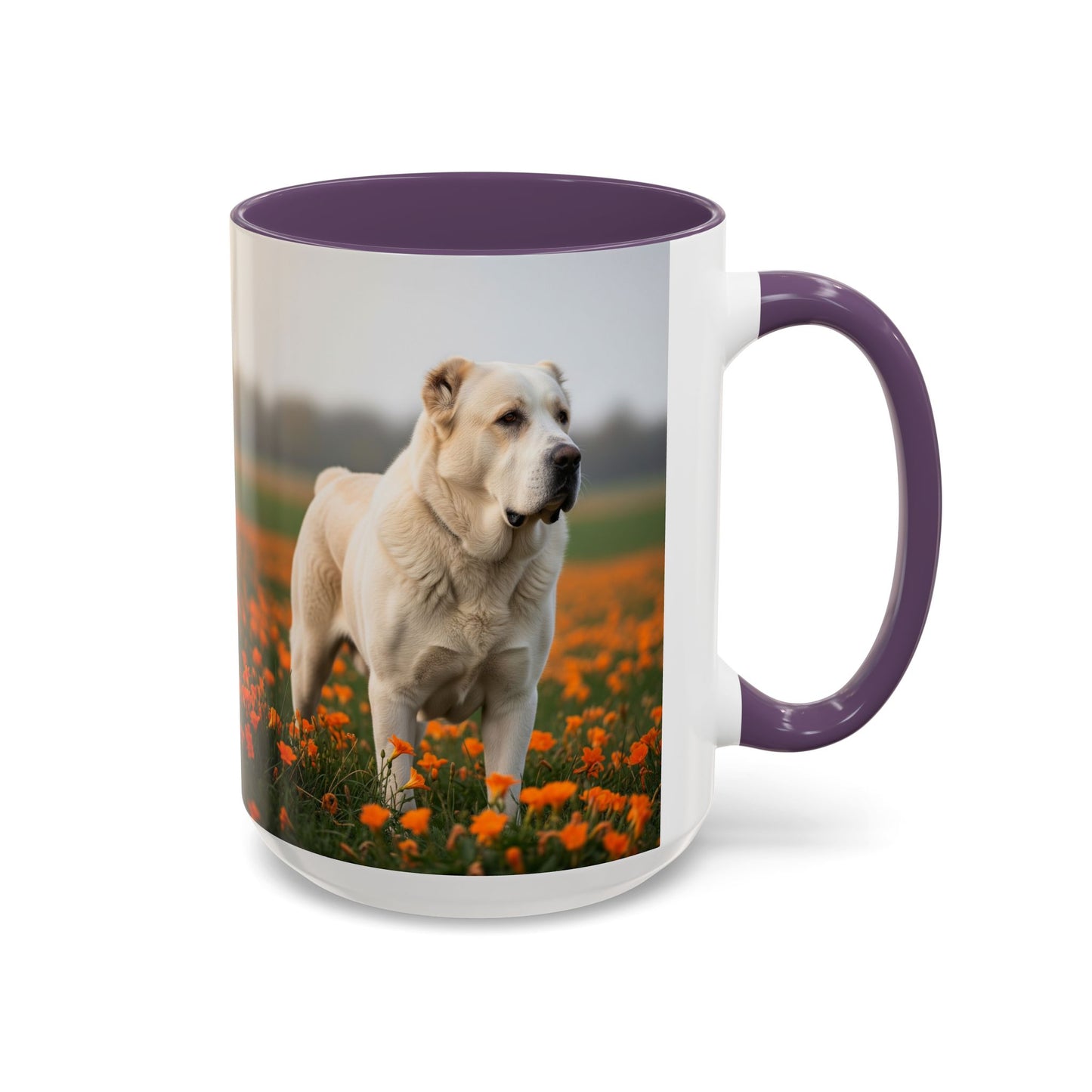 Central Asian Shepherd Dog Accent Coffee Mug - Perfect Gift for Dog Lovers