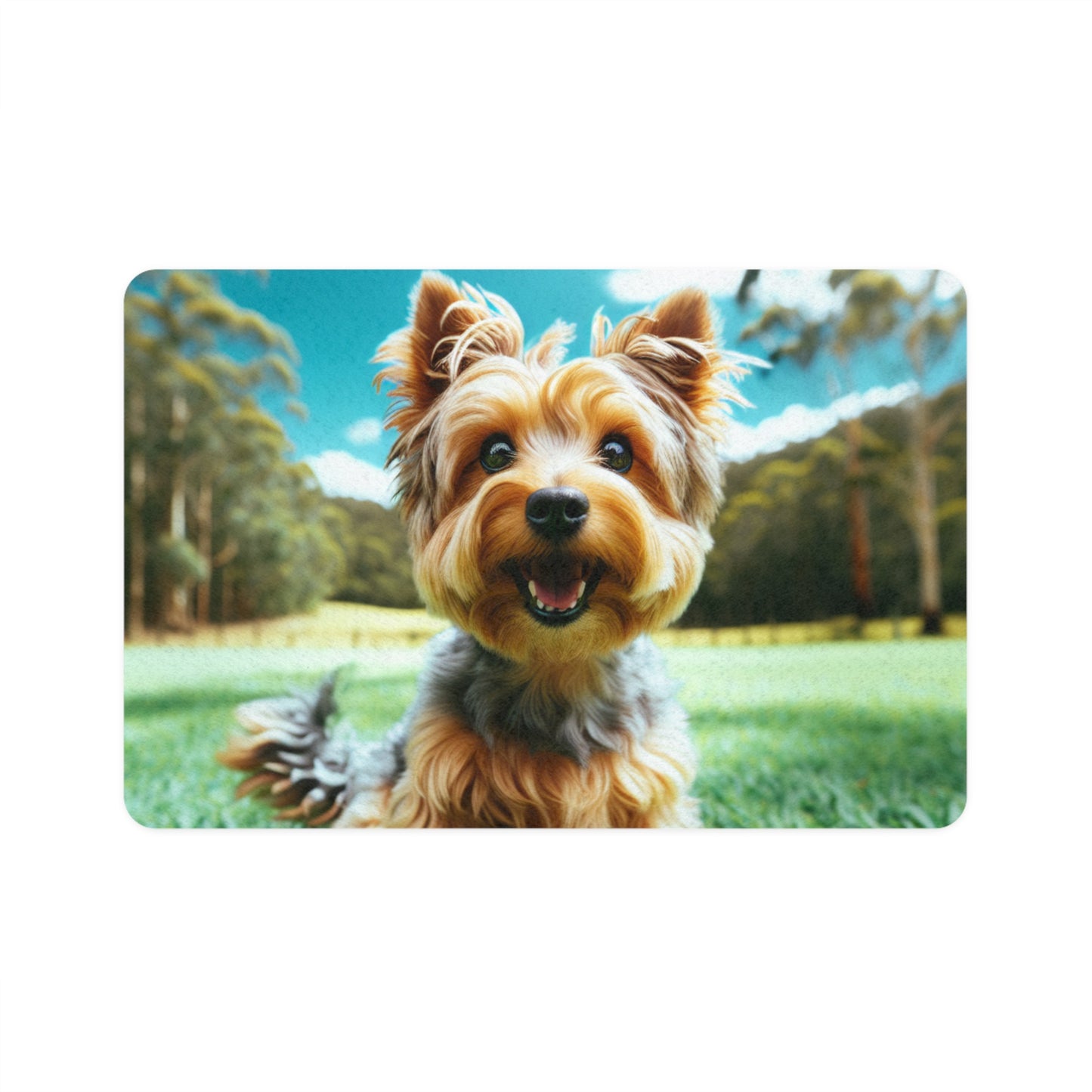 Pet Food Mat (12x18) - Australian Terrier