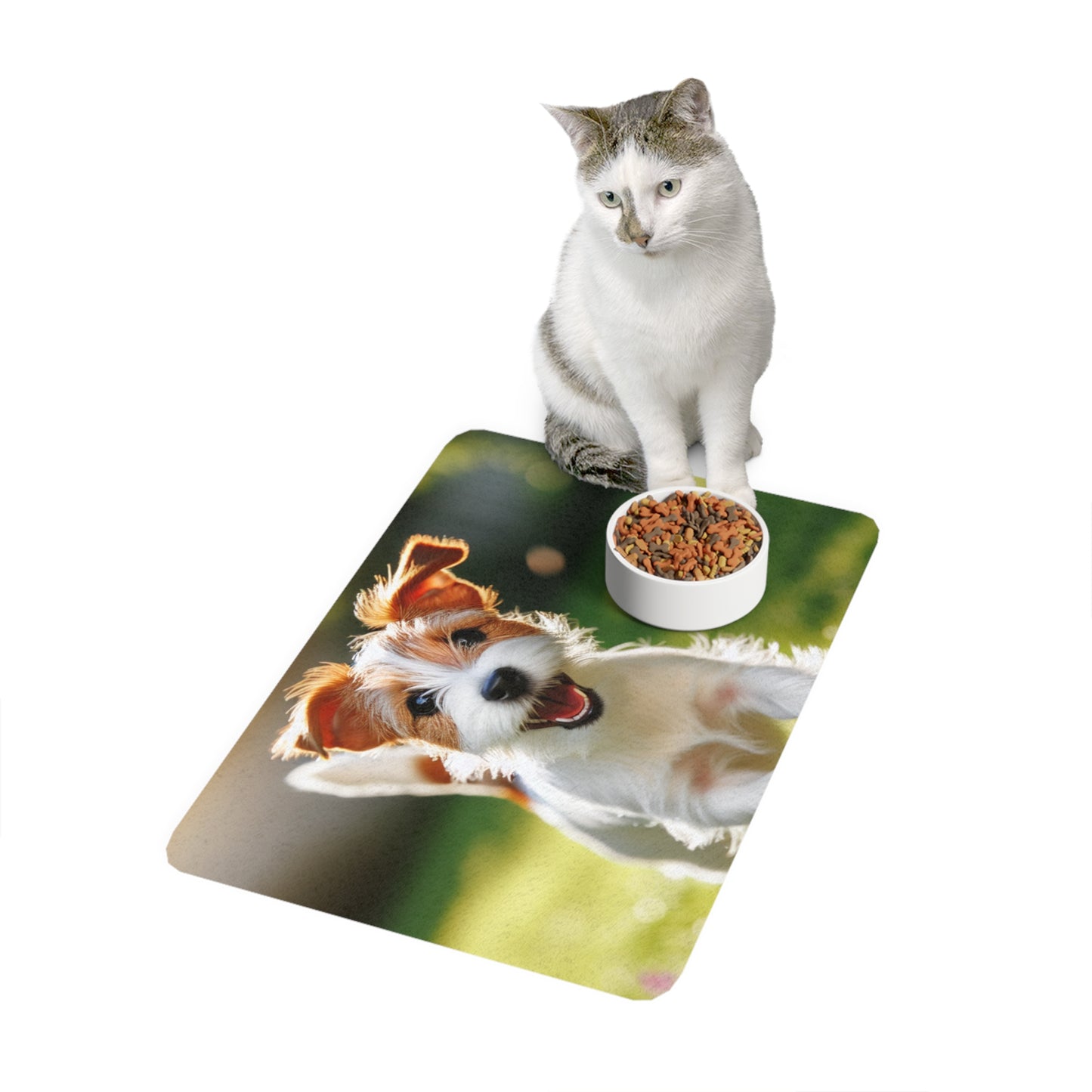 Pet Food Mat (12x18) - Parson Russell Terrier