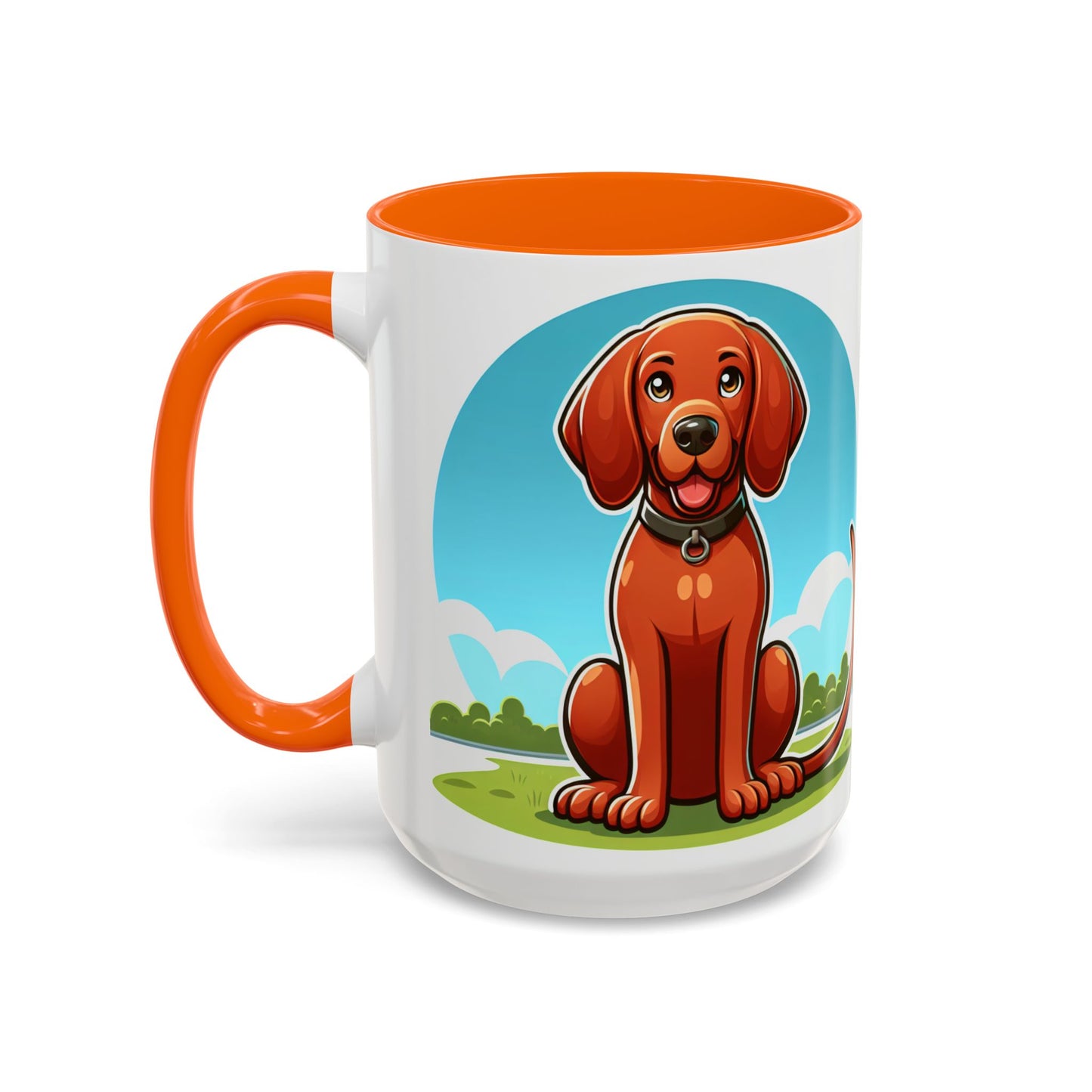 Mug à café Redbone Coonhound - Cadeau idéal pour les amoureux des chiens