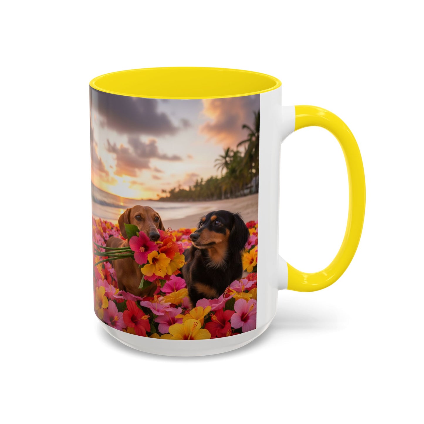 Mug à café motif teckel - Le cadeau idéal pour les amoureux des chiens