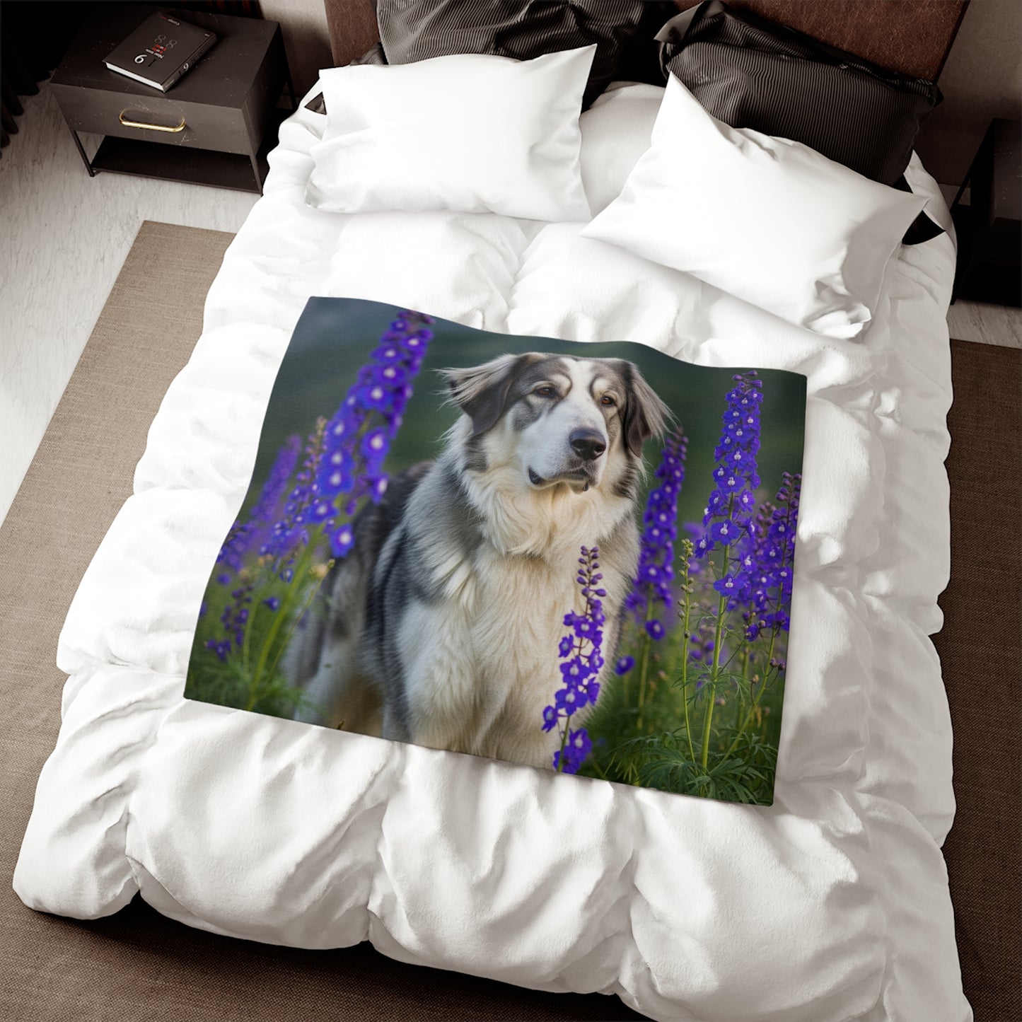 Tatra Shepherd Dog Sweatshirt Blanket