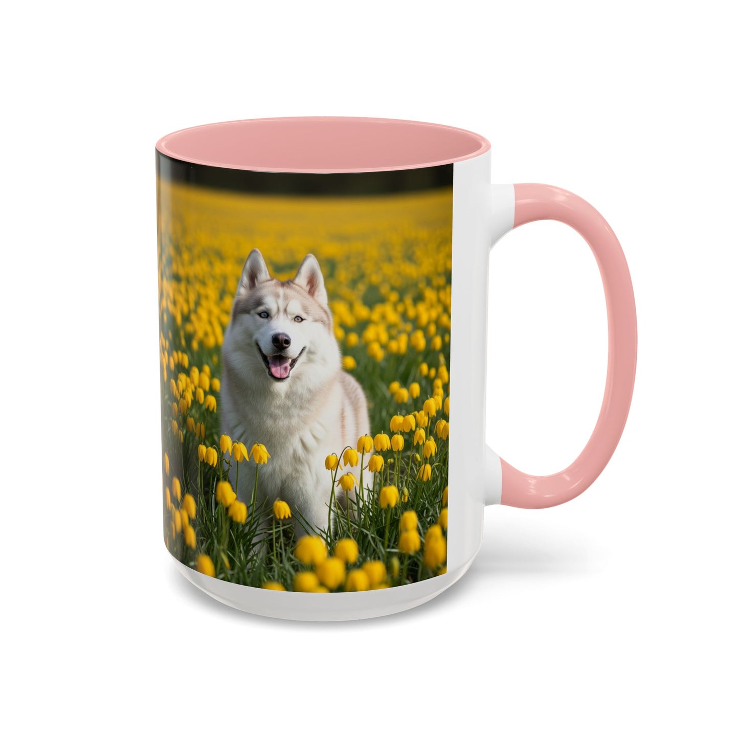 Mug à café avec motif Husky de Sibérie - Le cadeau idéal pour les amoureux des chiens