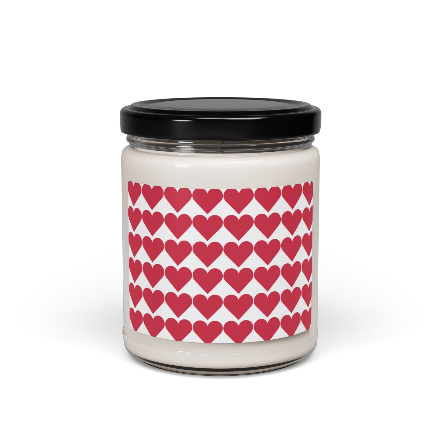 Red Hearts- Scented Soy Candle, 9oz