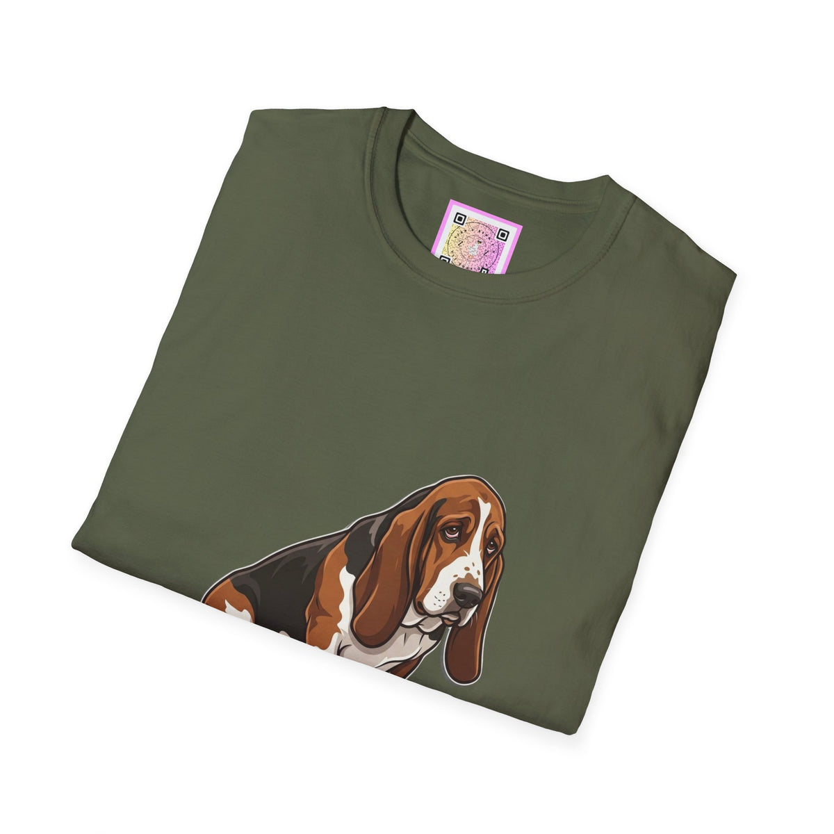 Basset Hound Current Mood Tee Shirt