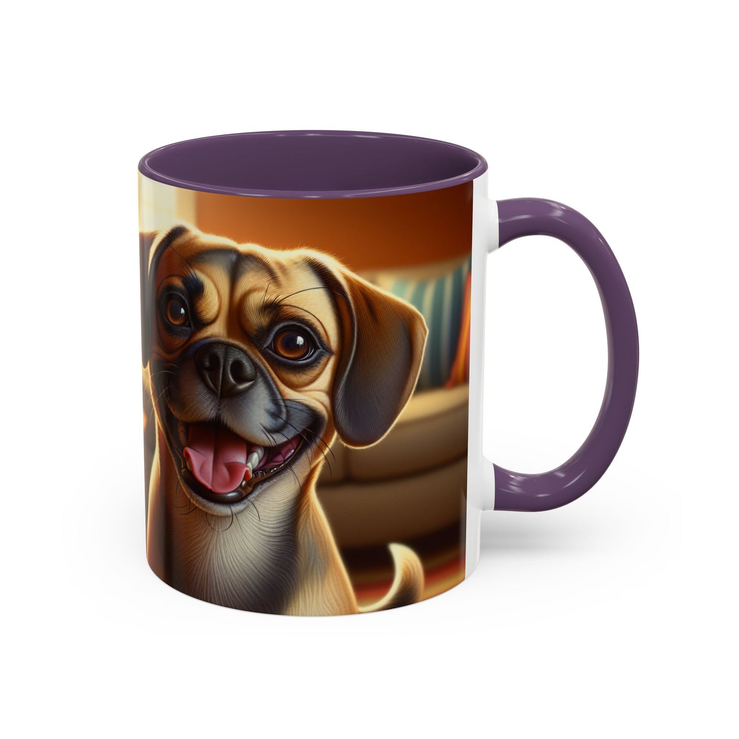 Taza de café con detalles de Puggle: el regalo perfecto para los amantes de los perros