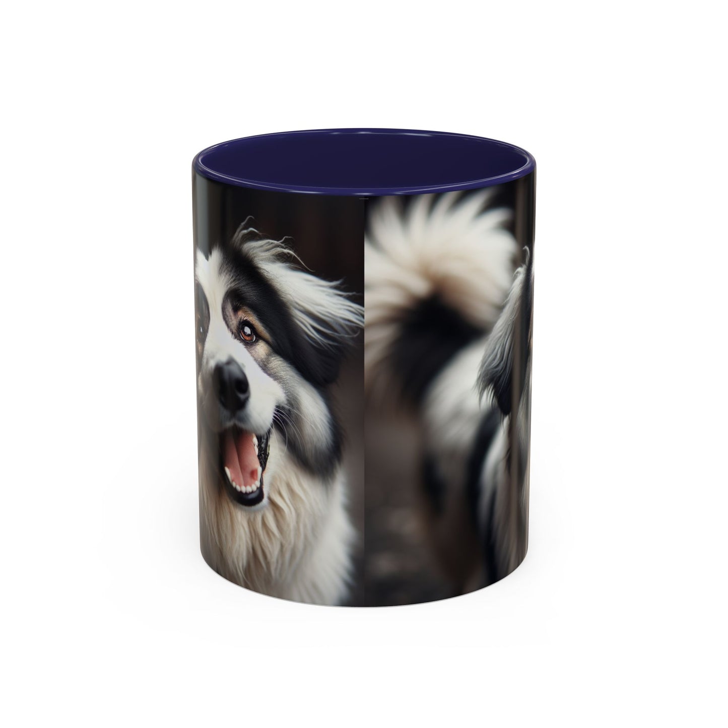 Mug à café avec motif de berger roumain Mioritic - Cadeau idéal pour les amoureux des chiens