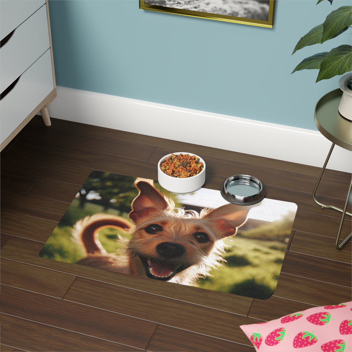 Pet Food Mat (12x18) - Portuguese Podengo