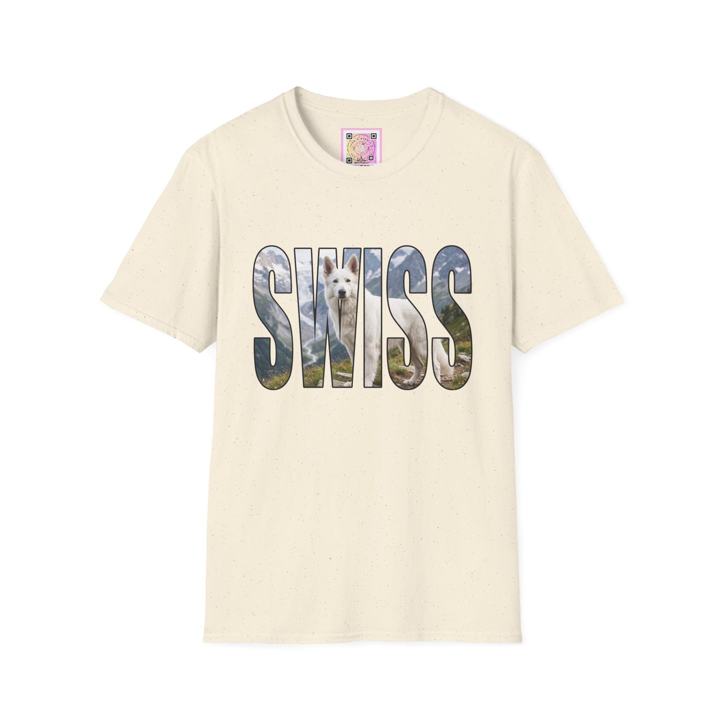 White Swiss Mountain Dog Tee Shirt