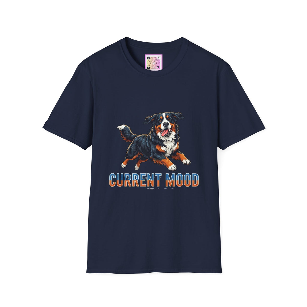 Bernese Mountain Dog Current Mood Tee Shirt