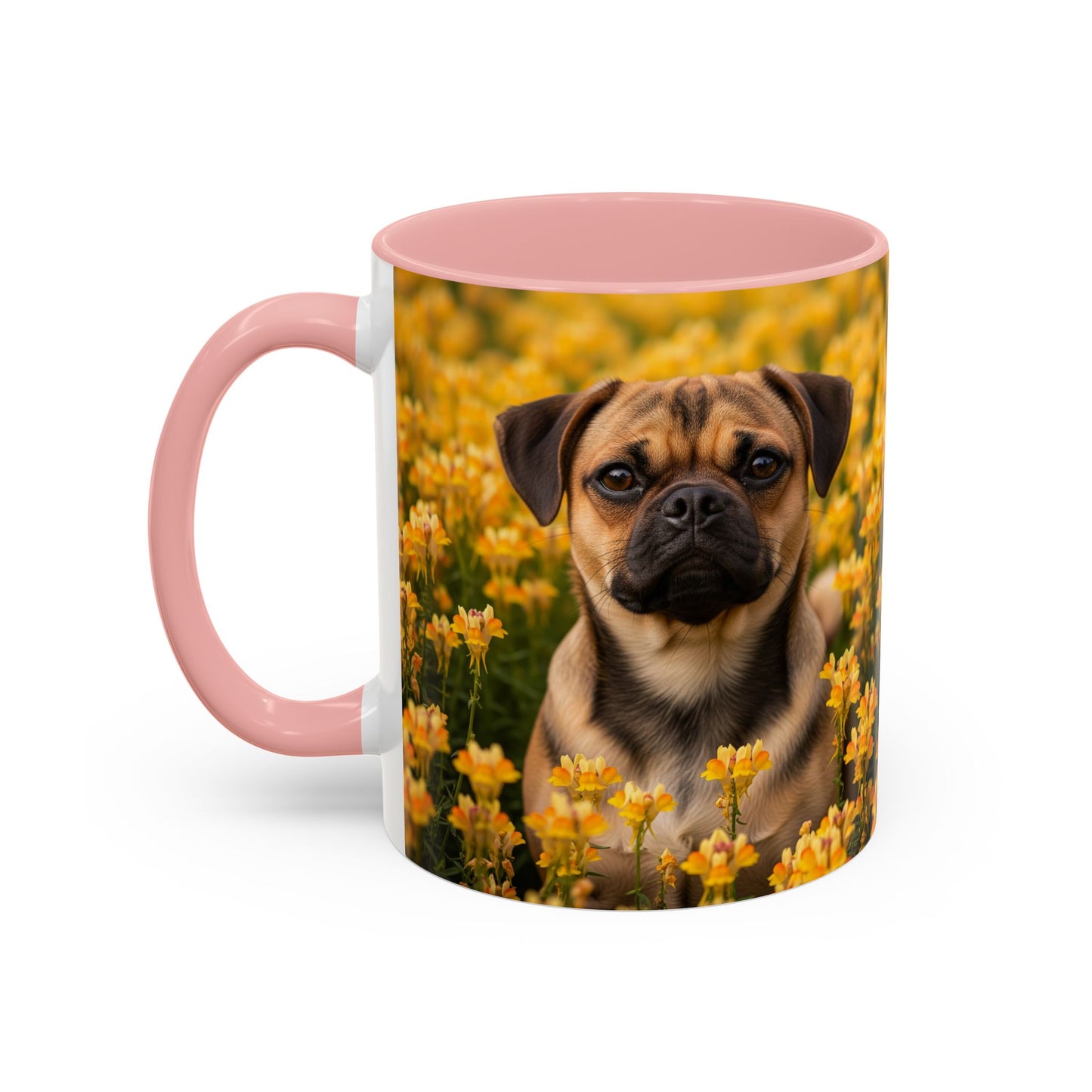 Taza de café con detalles de Puggle: el regalo perfecto para los amantes de los perros